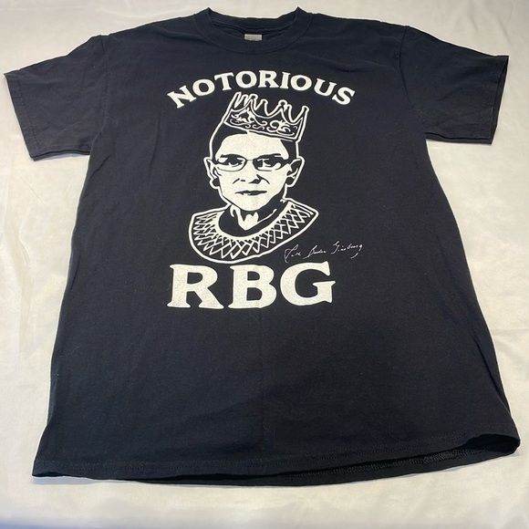 Source Unknown Tops - Notorious RBG Short Sleeve T-Shirt Size Medium